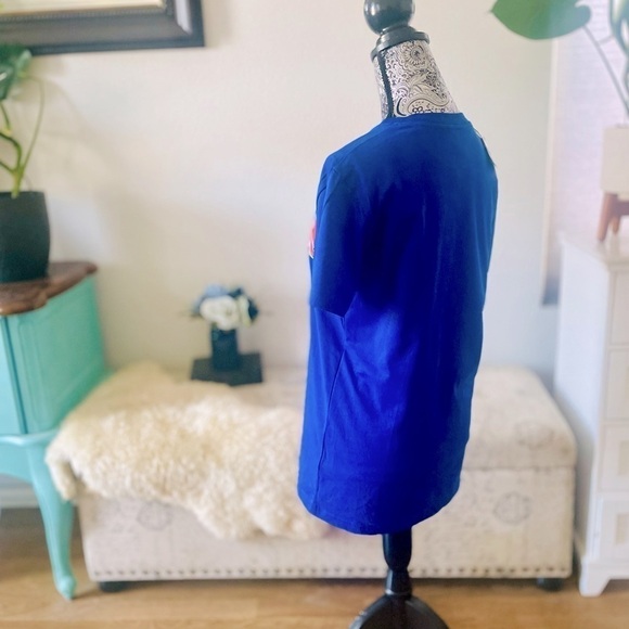 NWT Moschino Couture Mirrored Restructured Logo Cotton Graphic Tee T-Shirt - Picture 5 of 9